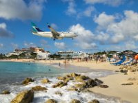 Ok, not our plane obviously but it is the one Paula left on and probably what ours looked like touching down on Dec 31st.